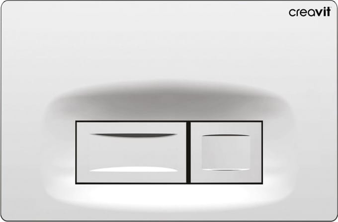 Creavit bedieningspaneel – chroom