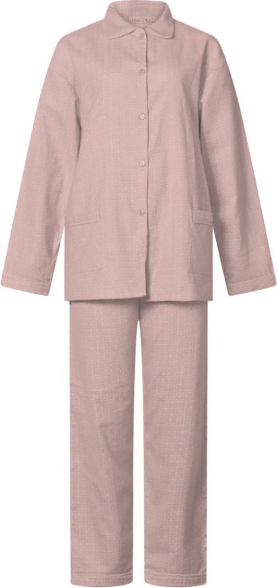 Lunatex flanel dames pyjama - Winter Coloured