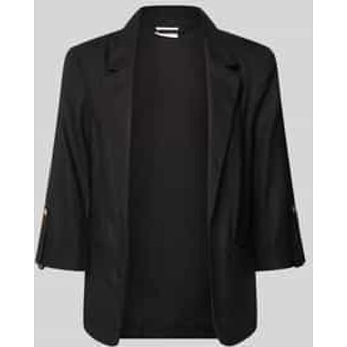 relaxed fit blazer van mix van viscose en linnen model 'GOA'