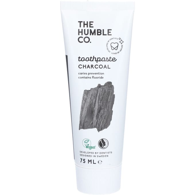 The Humble Co. Dentifrice Naturel Charbon Actif 75 Tandpasta