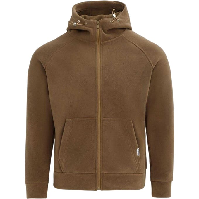 Firetrap Heren Fleece Jas (Donkere Khaki)