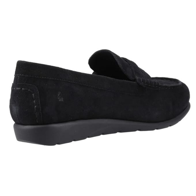 Hush Puppies Dames Shelby Suède Instappers (Zwart)