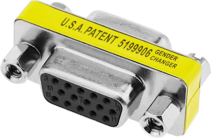 BeMatik - Mini VGA-adapter (HD15H-HD15H)