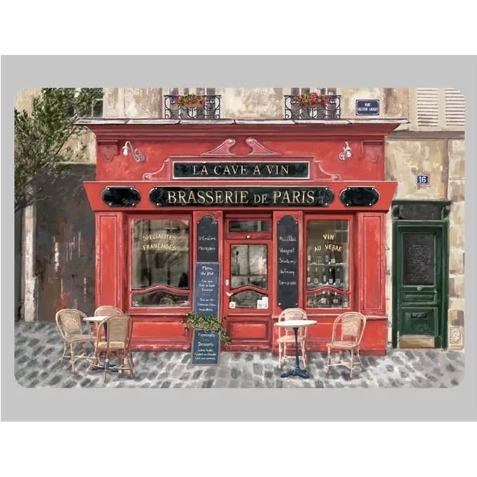 Winkler Placemat Brasserie de Paris Assortis 45 X 30 (per stuk)