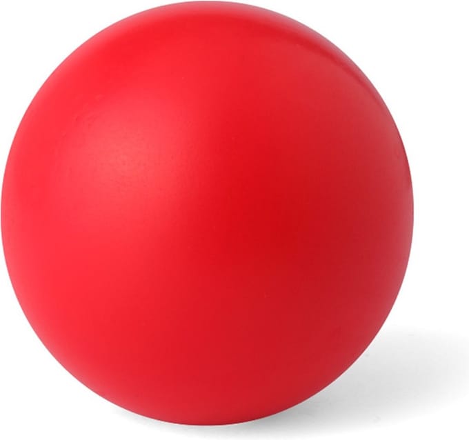 Rode anti stressbal 6 cm - stressballetjes