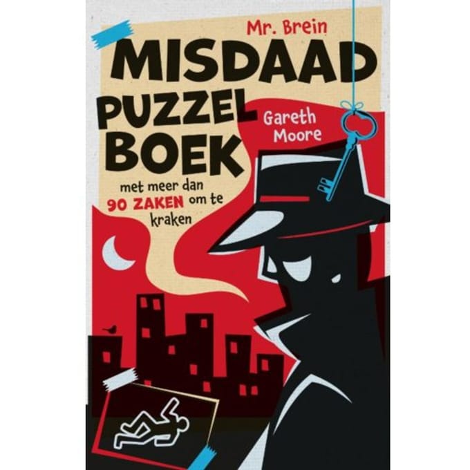 Mr. Brein - Misdaadpuzzelboek Educatieve boeken (spelletjes en raadsels)