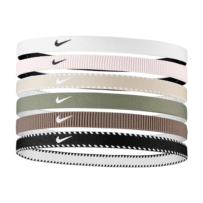 Nike Flex Classiic Hoofdbanden 6-pack N1011927-111 - Kleur Wit-multicolour - Maat 1SIZE