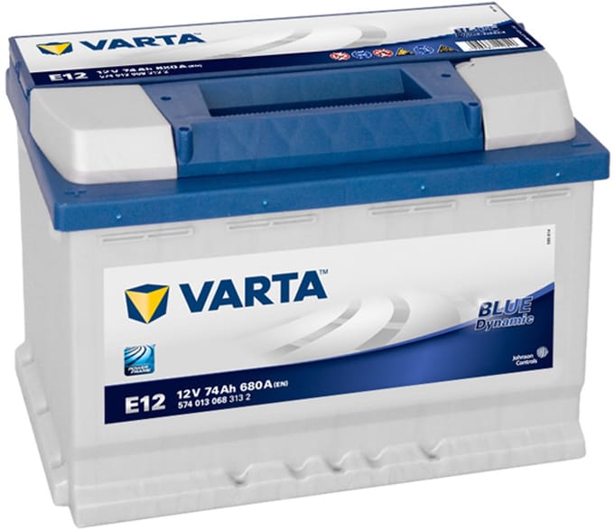 VARTA Blue Dynamic 12V 74Ah - Loodzuur - Startaccu - 574013068