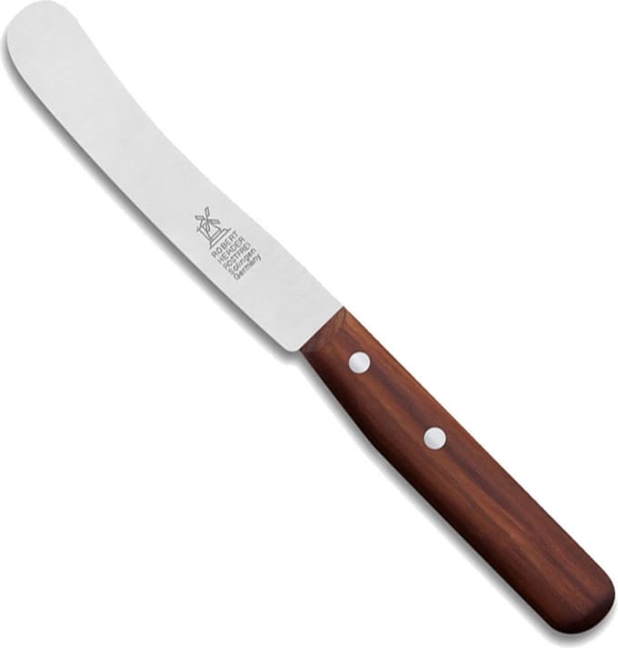Robert Herder Ontbijtmes – Buckels – RVS – Lemmet 118 mm – Heft Pruimenhout