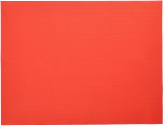 100 Placemats, papier 30 cm x 40 cm rood