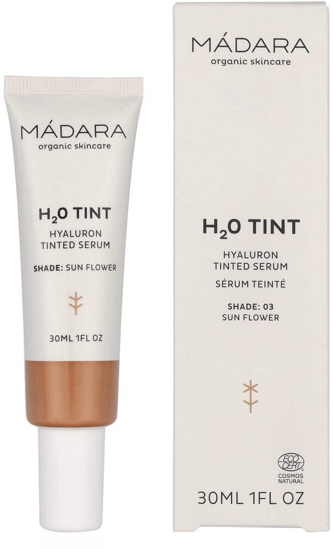 MÁDARA H2O Tint Hyaluron Tinted Serum Hyaluronzuur serum Dames 30 ml