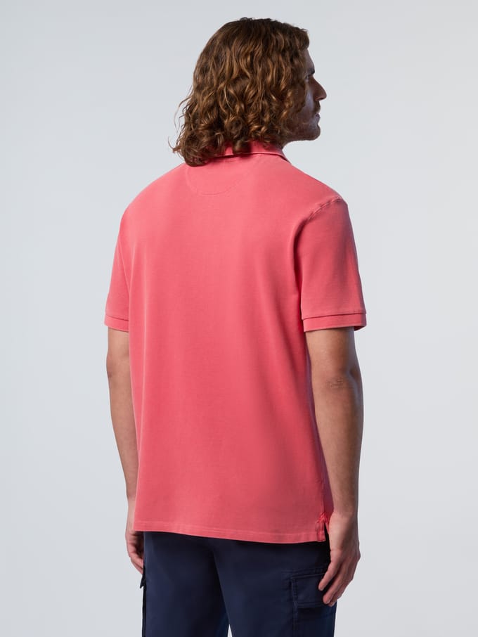 North Sails Polo overhemd Met pigmentgeverfde afwerking