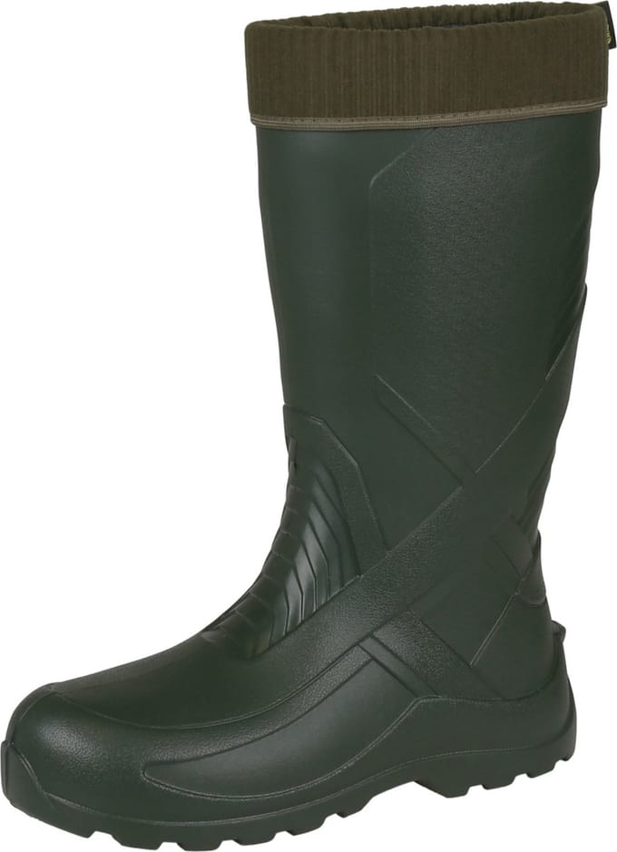 Dry Walker - Heren groene regenlaarzen met warmer, hoog / 40