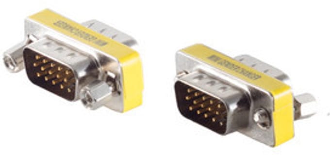 Gender Changer 2x15-pol. HDD-Stecker