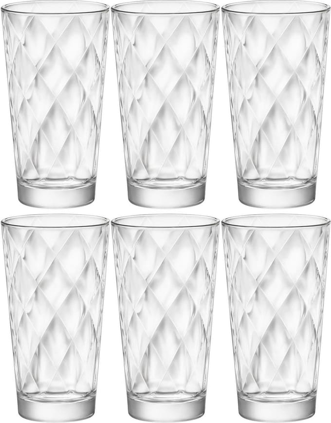 Bormioli Rocco Kaleido longdrinkglas 37 cl - Set-6