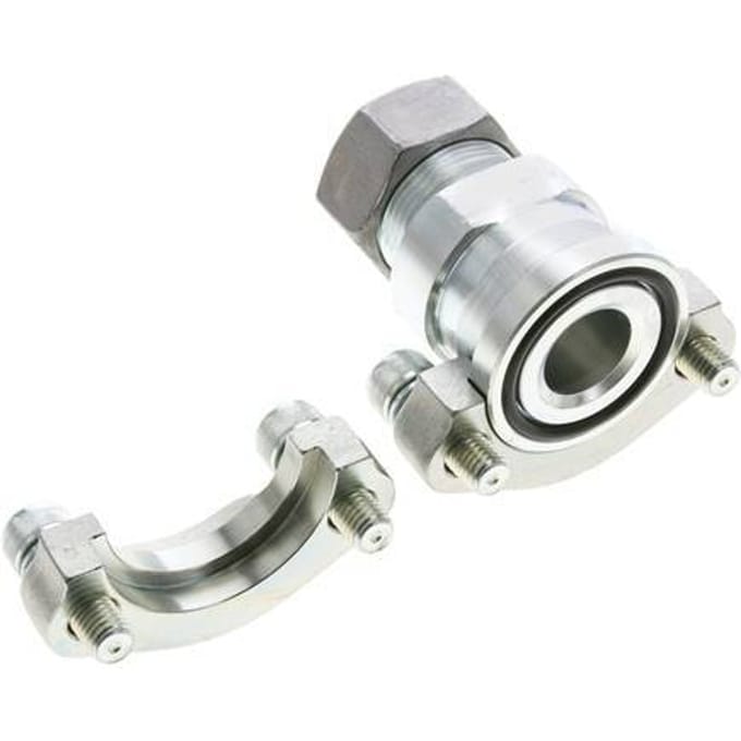 1-1/4'' SAE Flens 3000 psi Staal met 28L (M36x2) ISO 6162-1