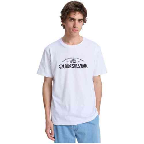 Quiksilver Ev Vista T-shirt Met Korte Mouwen Wit S Man