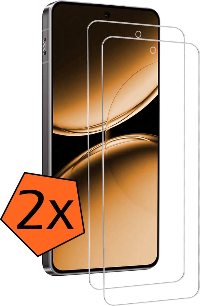 Screenprotector - Geschikt voor Oneplus Nord 4 Screenprotector Bescherm Glas Tempered Glass - Screenprotector Geschikt voor Oneplus Nord 4 Screen Protector - 2 PACK