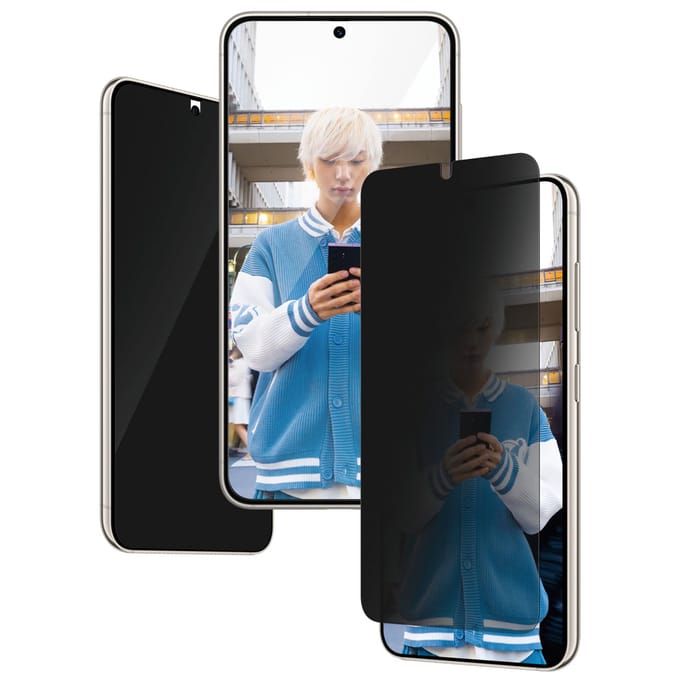 PanzerGlass Screenprotector geschikt voor Samsung Galaxy S24 Glazen | PanzerGlass Ultra-Wide Fit Screenprotector Privacy - Case Friendly