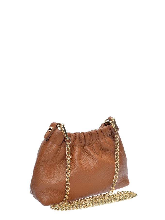 Isabella Rhea Brown Rundleer Tas