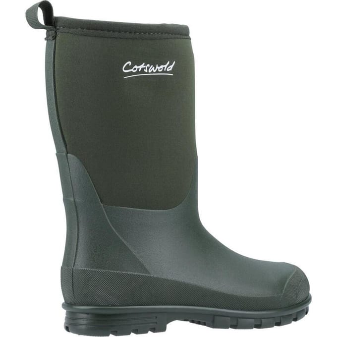 Cotswold Kinder/Kids Hilly Neopreen Wellington Laarzen (Groen)