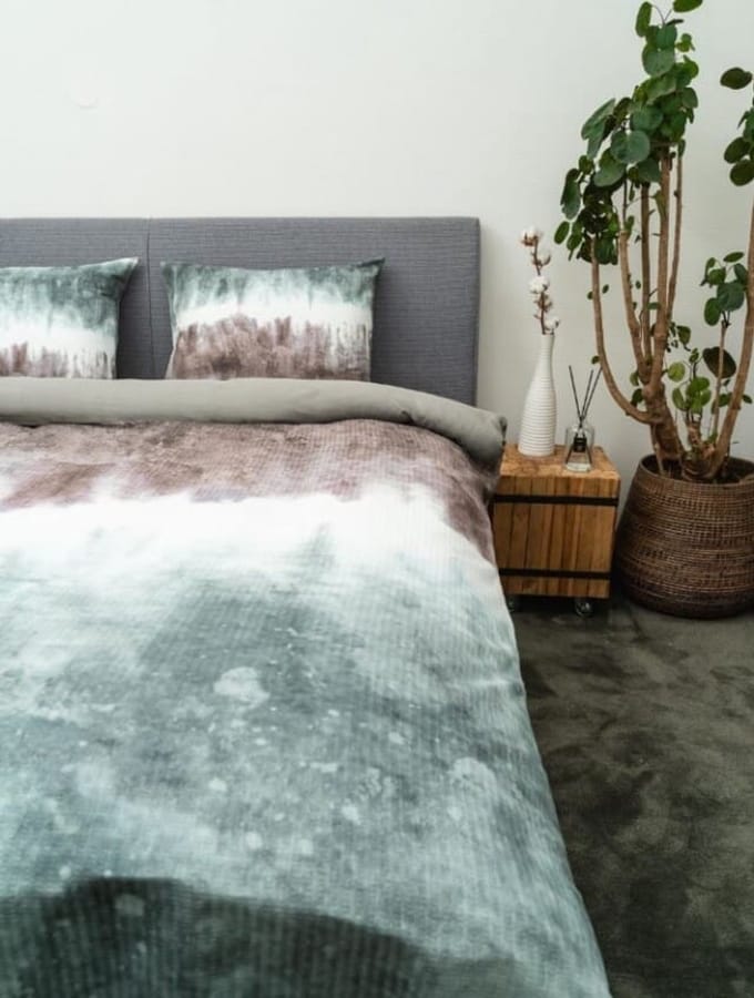 Kayori Andaz - DBO - Wafel - 240x200-220 cm - Groen