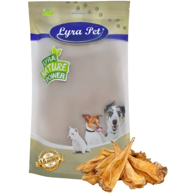 100 st. Lyra Pet® Runderoren ca. 3 kg