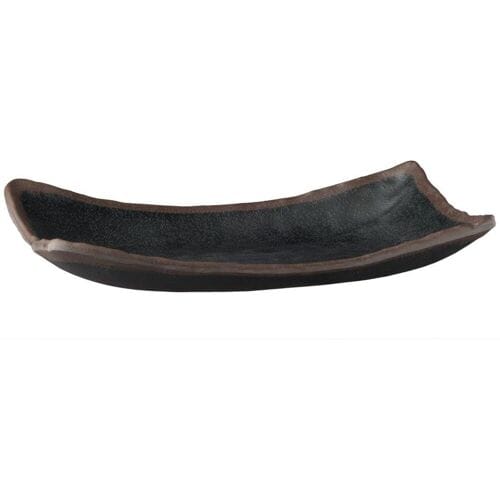 GGM Gastro (6 Stück) Tablett - MARONE - Melamin - 265x165mm - Höhe: 40mm