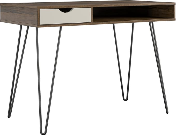 Harmony - Bureau - 1 Lade - Bruin Eikenlook