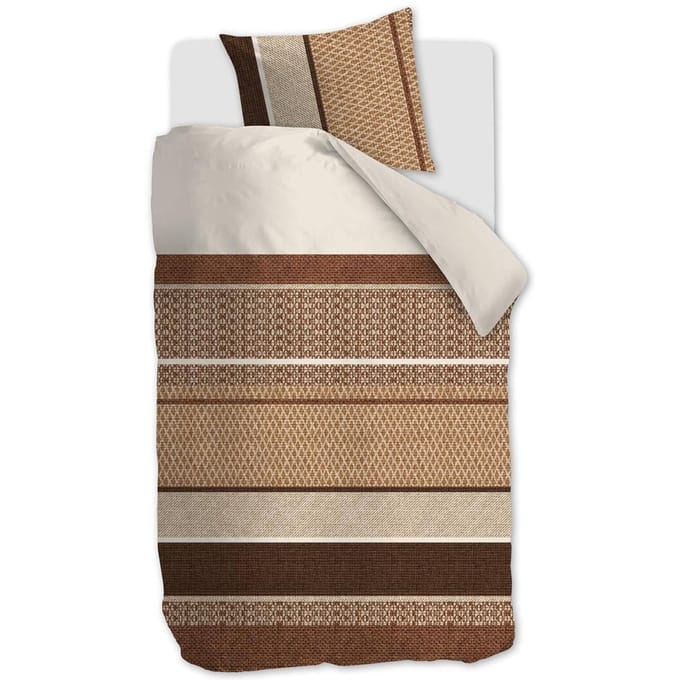 Beddinghouse Benthe dekbedovertrek - Eenpersoons - 140x200/220 - Steenrood