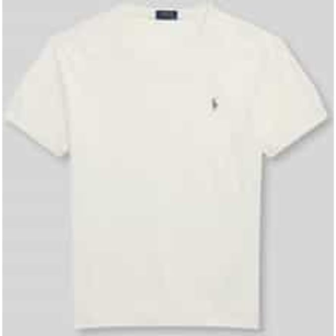Regular fit T-shirt van puur katoen