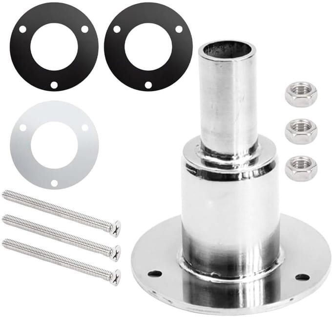Dailygoods - Roestvrijstalen Rompuitlaataanpassing 24 mm