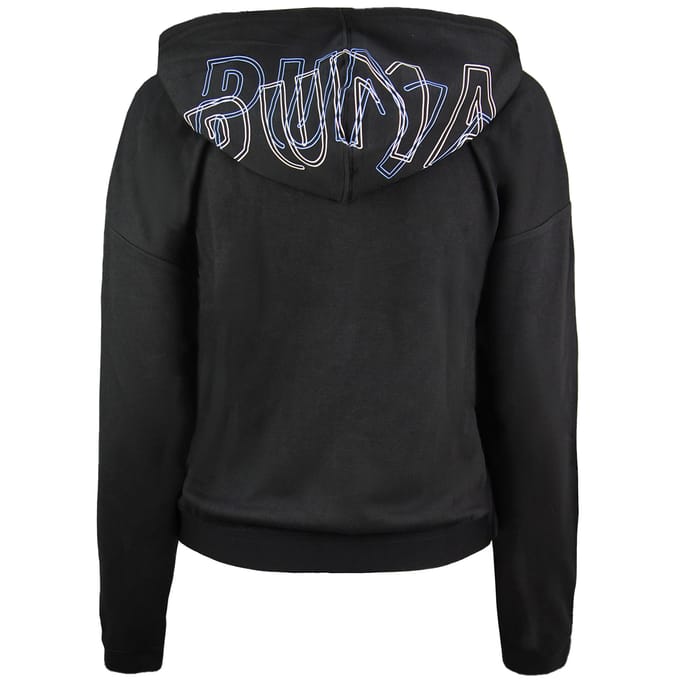 Puma Zip Up Vrouwen Zwarte Hoodie
