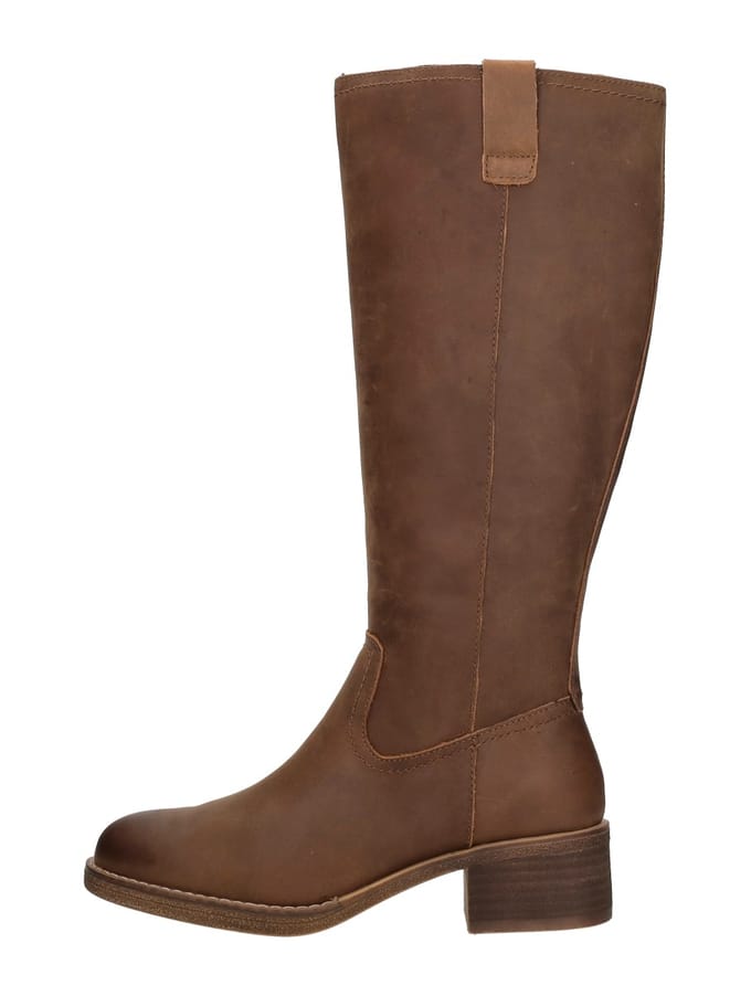 Shoecolate Lange Laarzen Lange Laarzen - cognac - Maat 41