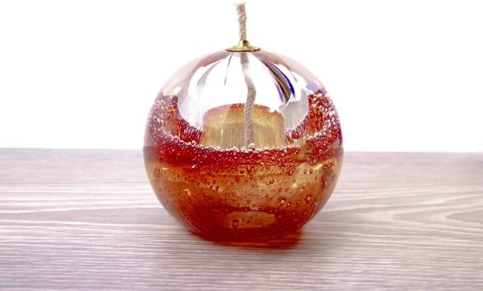 Loranto - Olielamp - Olielamp glas - Olielamp binnen - Olielampjes