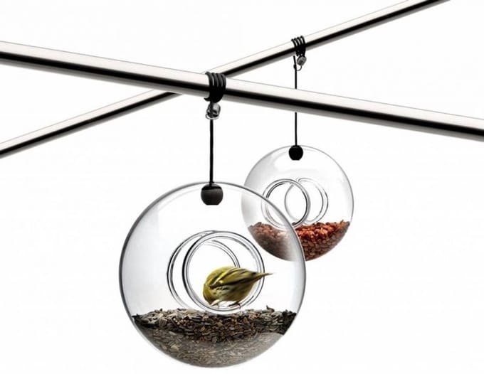 Eva Solo - Vogel Voederring - Glas - Transparant -