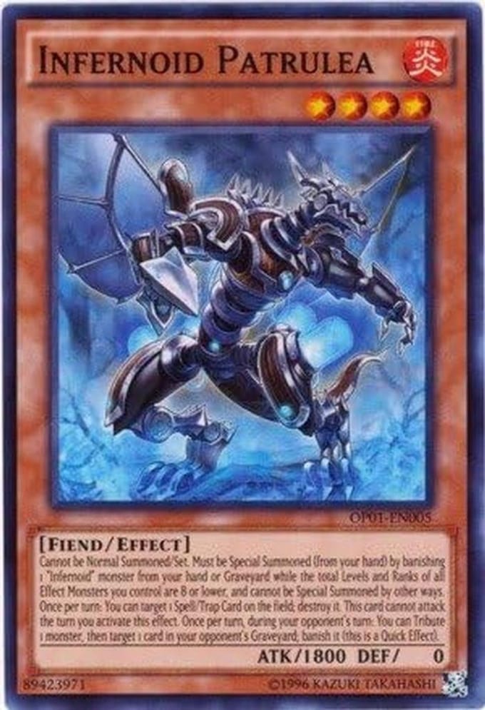 Infernoid Patrulea Super Zeldzame Kaart uit OTS Tournament Pack 1