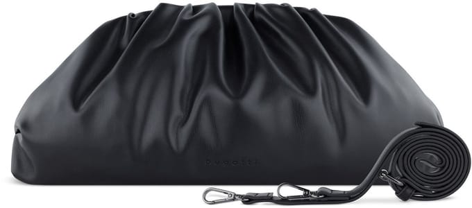 bugatti Schoudertas Mila Pouch Black Zwart