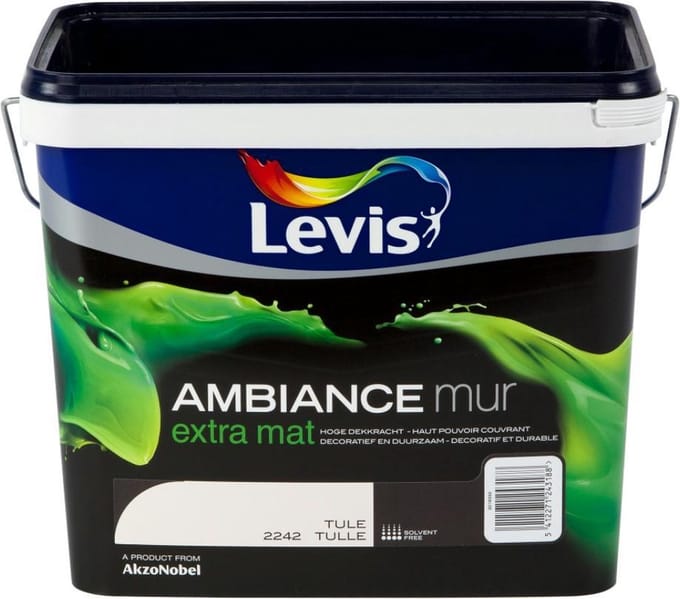 Levis Ambiance Muurverf - Extra Mat - Tule - 5L