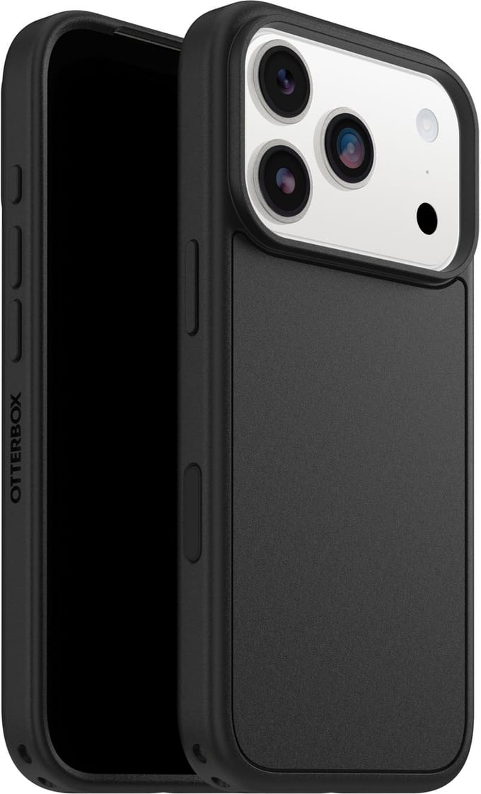 OtterBox Symmetry Clear MagSafe Camera Control Apple iPhone 17 Pro Black Mist - black
