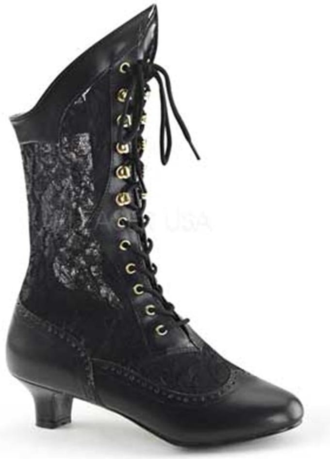 Funtasma - DAME115 Enkellaars - US 6 - 36 Shoes - Zwart