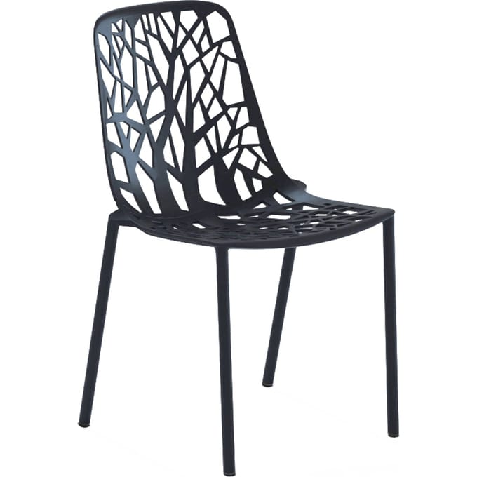 Fast Forest tuinstoel - zwart