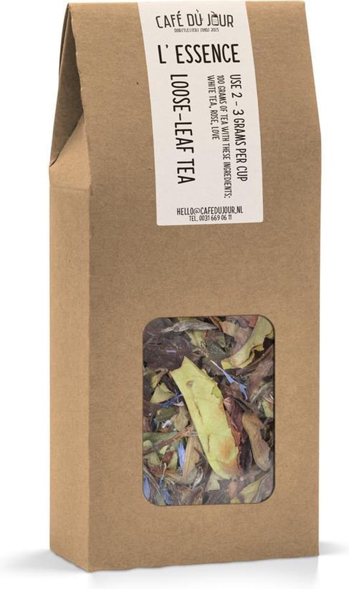 L' essence - witte thee 100 gram - Café du Jour losse thee