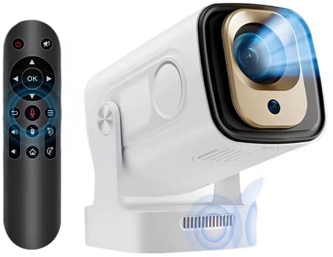 HY310 Mini Beamer – Full HD 1080P Projector – Android 11 – WiFi – Draagbare Thuisbioscoop