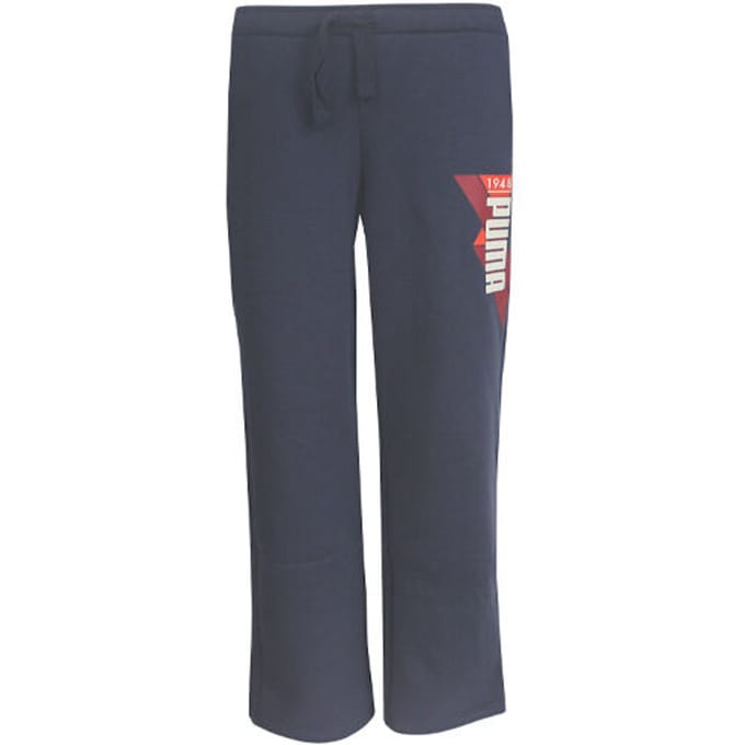 Puma TD Juniors Navy Blue Boys Sweat Jogger Track Bottoms Broek 829704 02 A92C