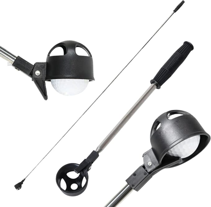 Nivard Golfbalhengel - Golfhengel - Uitschuifbaar - Ball Retriever - Golf Accessoires