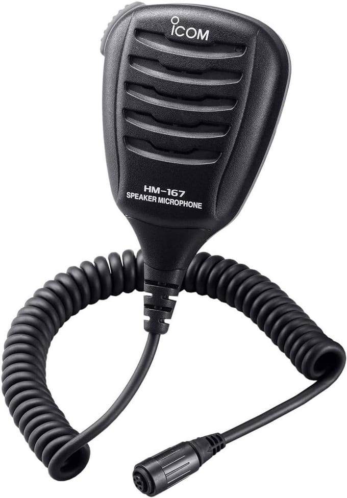 Waterdichte Speaker Microfoon IPX7 voor Maritieme VHF Portofoons