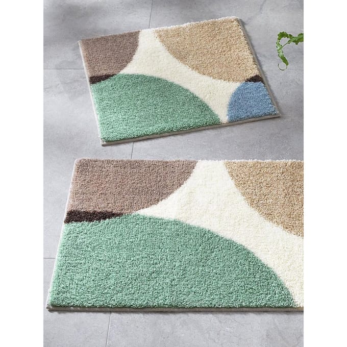 Badtapijt Van Peter Hahn beige