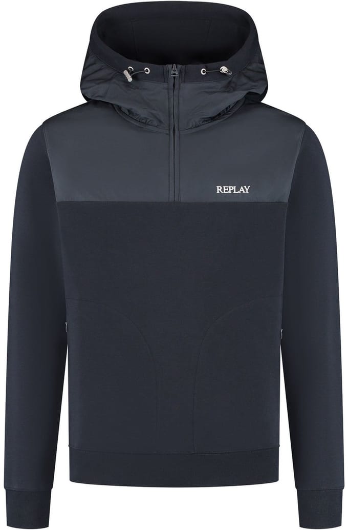 Replay Half-Zip Hoodie Heren - Maat XL