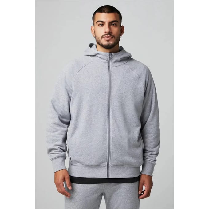 Hooded sweatshirt met rits Fabletics Year Round Terry
